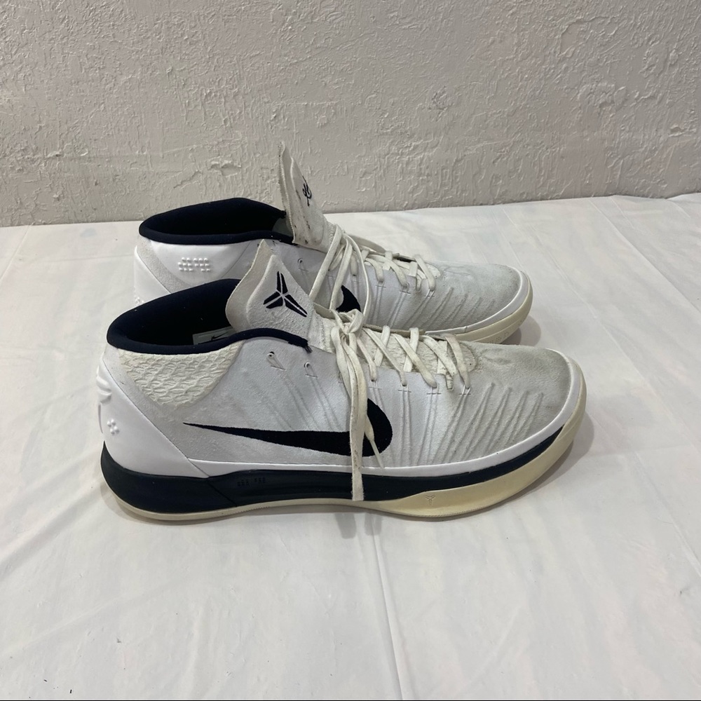 Nike Kobe A.D. Mid TB Promo Basketball White Black 942521-101 Size 16